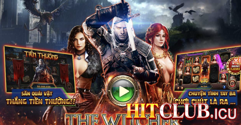 Giới thiệu Slot Game hấp dẫn Witcher Hit Club